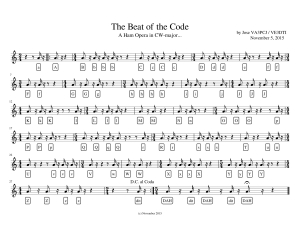 The Beat of the Code